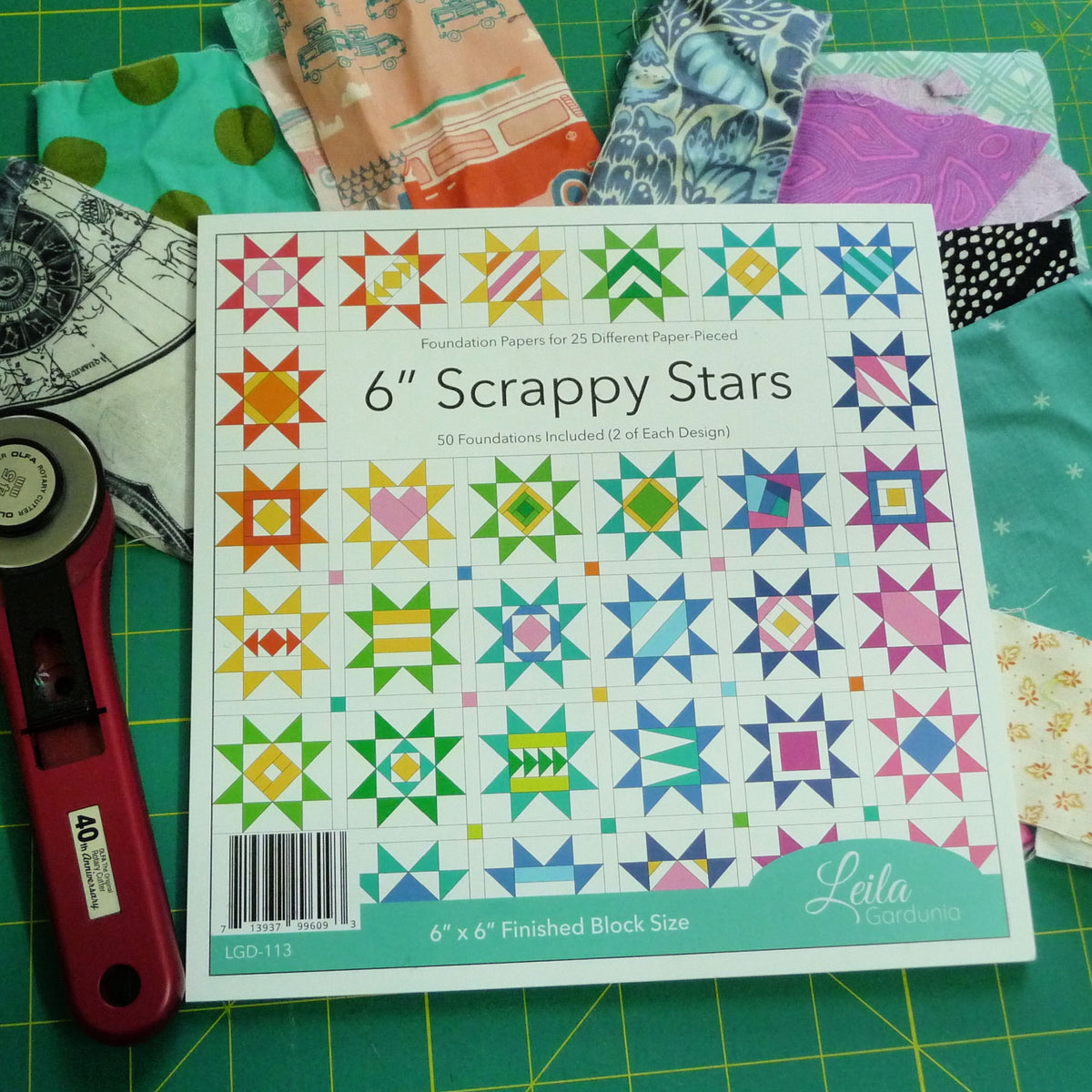 6" Scrappy Stars FPP Foundations | Leila Gardunia