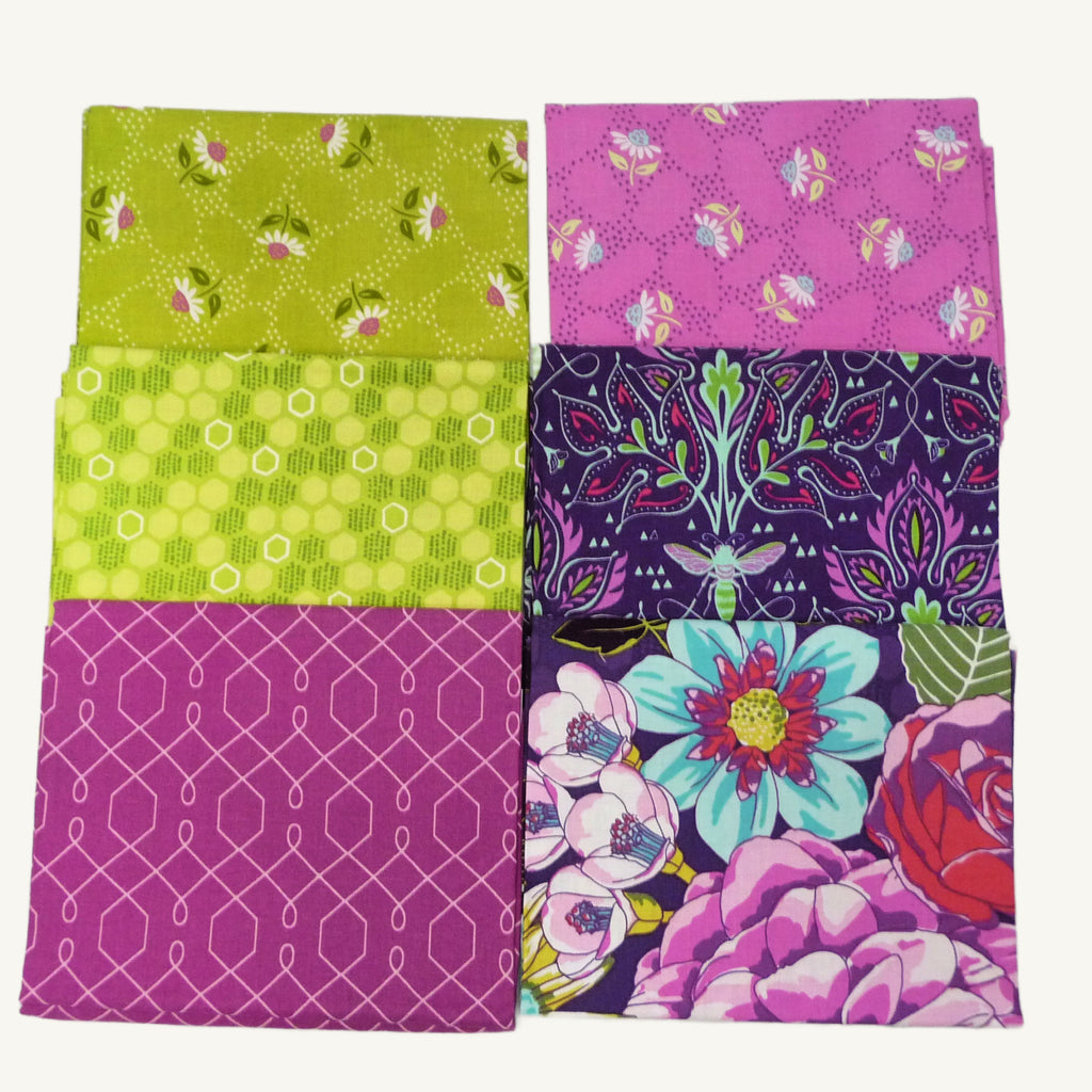 Emma's Garden Fat Quarter Bundle by Patty Sloniger – Michael Miller (10 Fabrics)