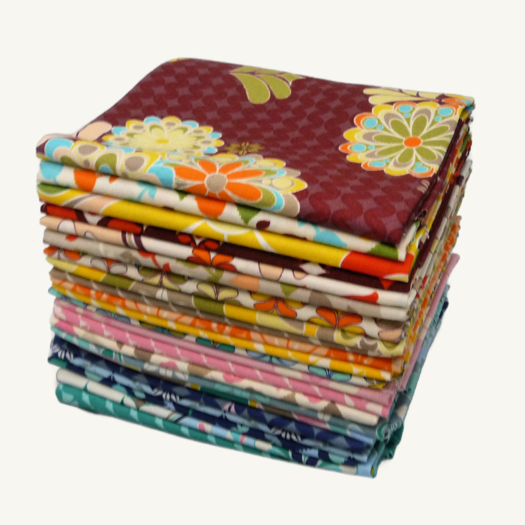 Grand Hotel Fat Quarter Bundle by Jenean Morrison – Free Spirit Fabrics (22 Fabrics)