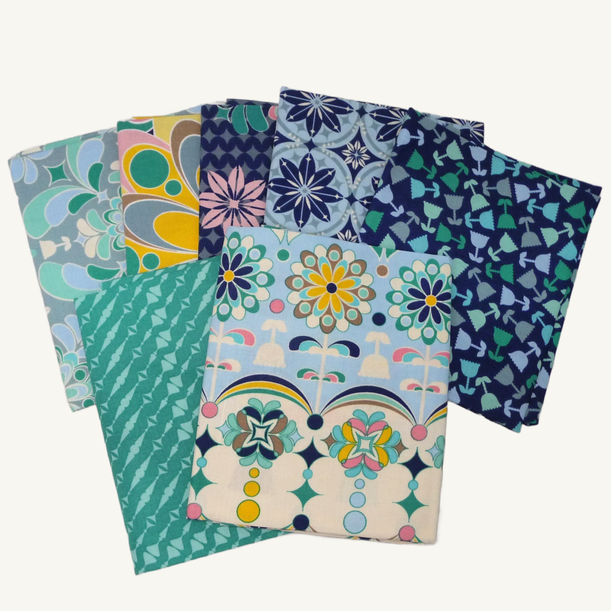 Grand Hotel Fat Quarter Bundle by Jenean Morrison – Free Spirit Fabrics (22 Fabrics)