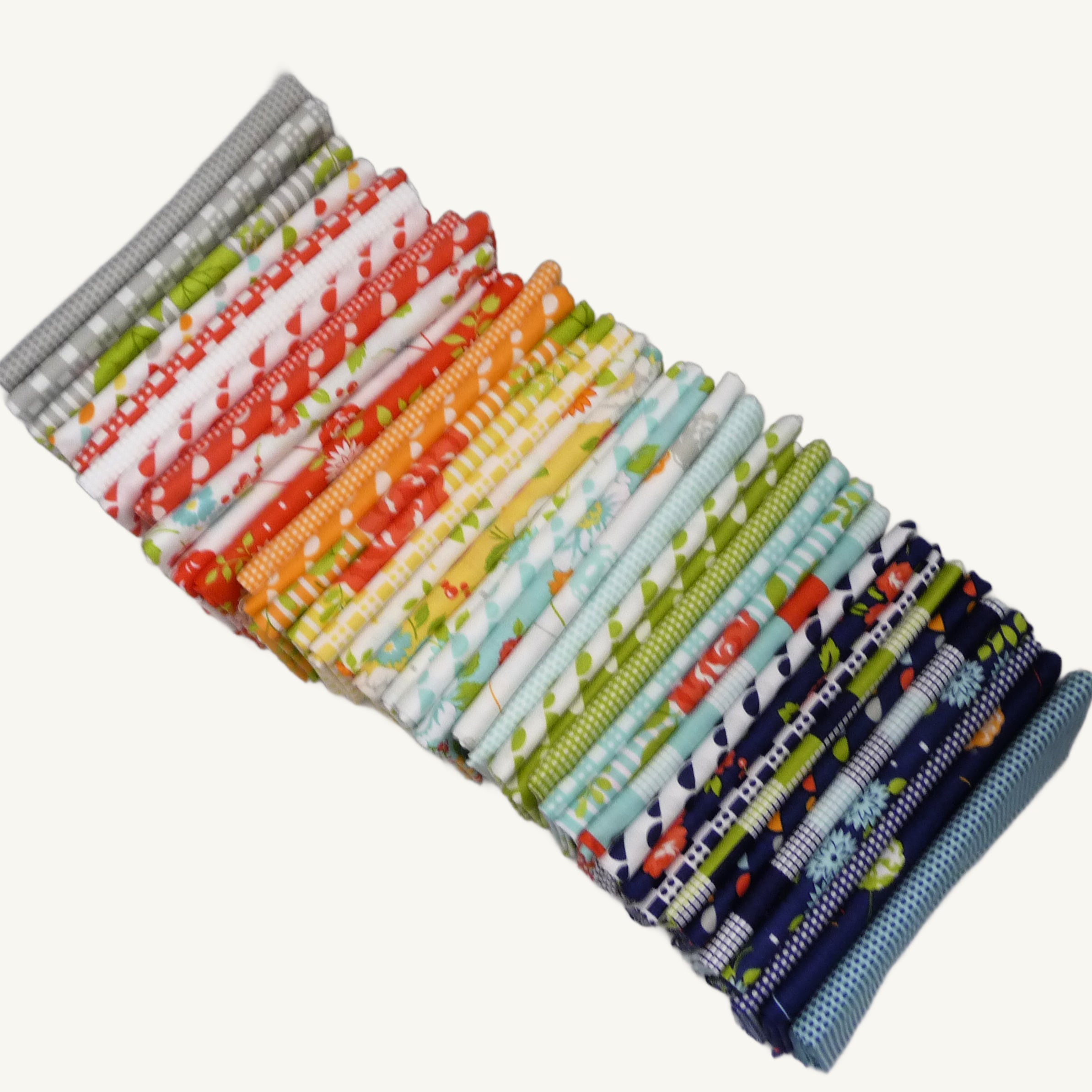 Happy Go Lucky Fat Quarter Bundle by Bonnie & Camille – Moda Fabrics (40 Fabrics)