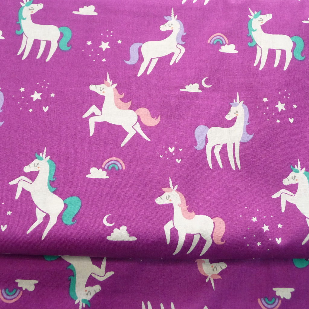 Unicorns by Emma & Mila - Fabric by the Yard