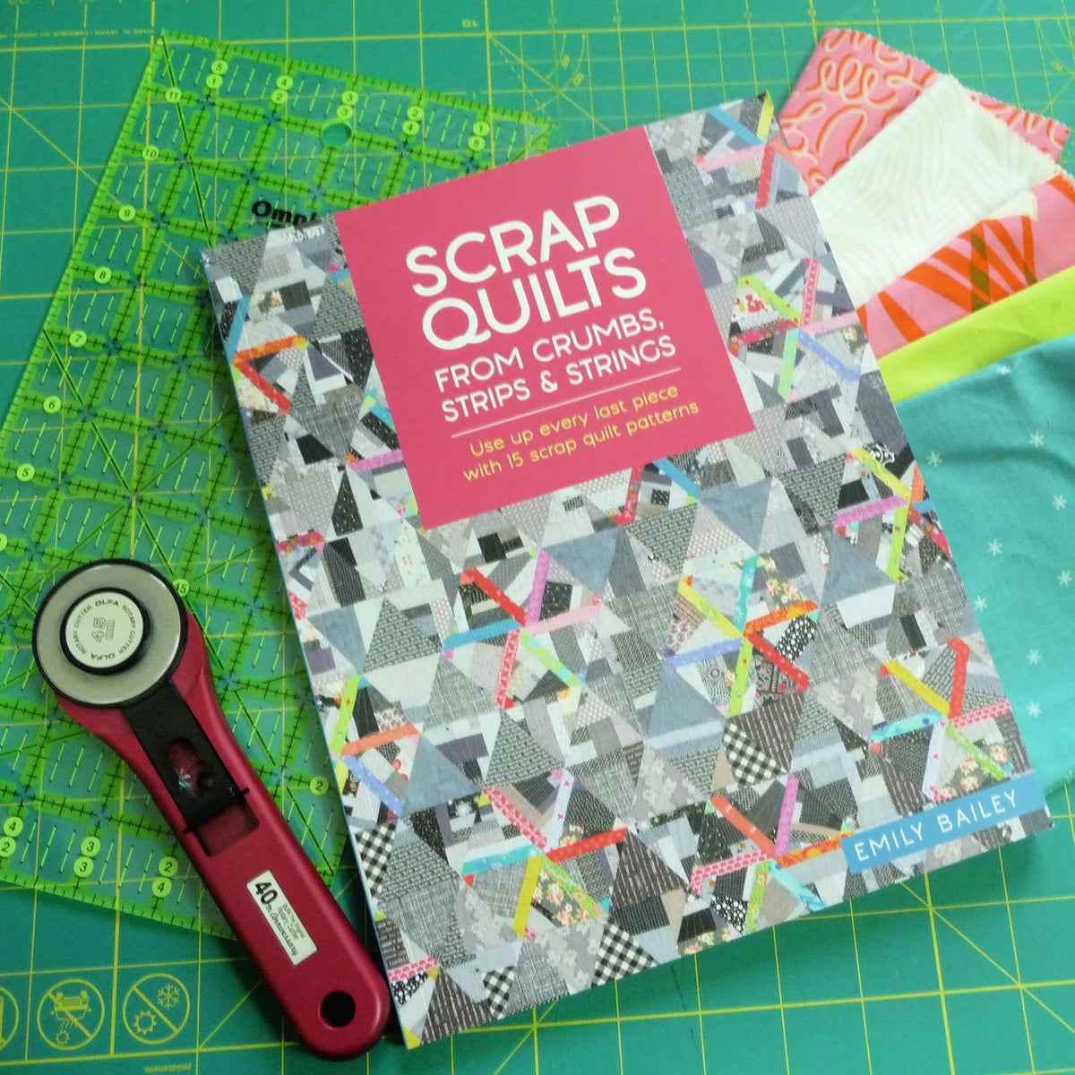 Scrap Quilts from Crumbs, Strips & Strings | Emily Bailey